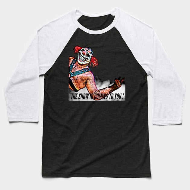 the show is coming to you! Baseball T-Shirt by SleekBlends